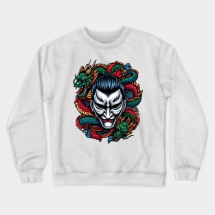 001-Yakuza Dragon Crewneck Sweatshirt